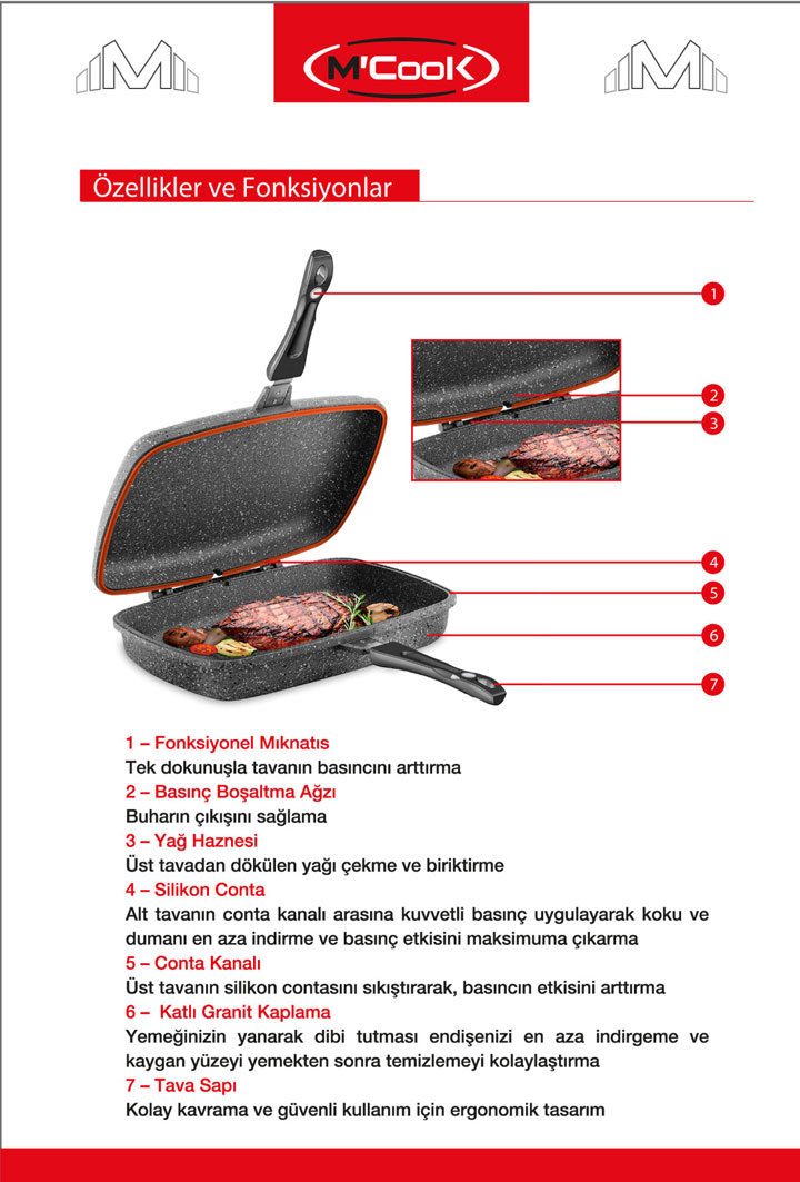 MCOOK Kullanım Klavuzu